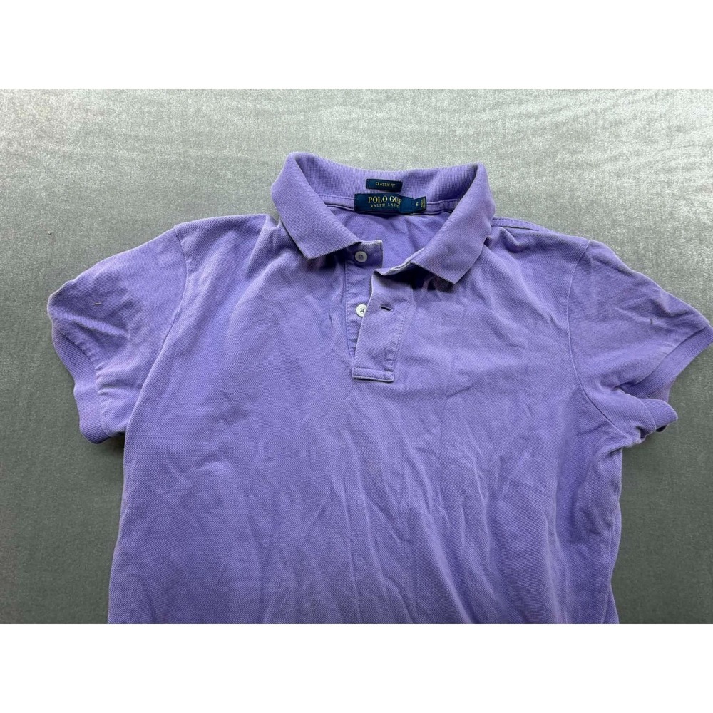 Polo Golf Ralph Lauren Women Classic‎ Fit Golf Polo Shirt Purple S